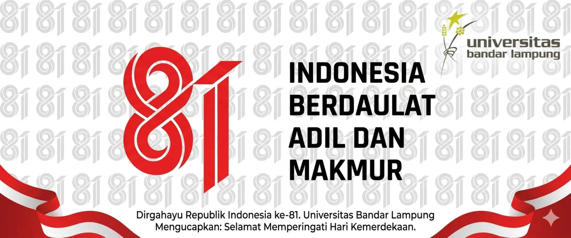 Peringatan HUT ke 81 RI UBL